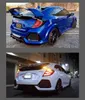 2 stilar baklampa för Honda Civic Hatchback LED Bakljus 20 16-2021 Bakre bromsström Turn Signal Dayming Lights