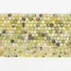 その他の黄色のターコイズ2/3/4mmファセット天然石のビーズロンデルスペーサーの宝石用のウエストdiy針のアクセサリーother edwi22