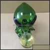Smoking Pipes Accessories Household Sundries Home Garden Alien Glass Pipe Water 18Cm Height Green G Spot Bong Drop Delivery 2021 Swgnr