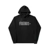 Big Rhinestone v Diamond Friends York Black Friday Los Angeles Men's and Women's Sweater Hoodie