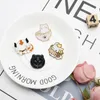 Kawaii Brooches Emoro Sping Cartoon Mute Bison Bison Animal Broche ACCESSOIRES AVATARS ANIME FANS FANS UNIQUE CADEAU 1425 D39514558