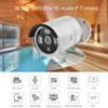 Azishn 1 / 2,8 "8MP Ultra HD 4K 2,8 mm Grooangle IP Camera Outdoor Audio H.265 Bullet CCTV Home Poe Human Ai Security Camera J220519