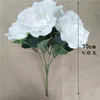 Dekorative Blumen, Kränze, Köpfe, künstlicher Baum, Rose, Seidenstrauß, Simulationspflanze, Zweig, Zuhause, Hochzeit, Braut hält, Festival-Dekoration