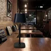 テーブルランプ屋内バー用コードレスLEDメタルエルキャンプライトタッチ充電式ランパダダタボロアクリル装飾ワイヤレステーブル