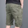 Men s Military Cargo Shorts Army Camouflage Tactical Joggers Men Cotton Loose Work Casual Short Pants Plus Size 4XL 220715