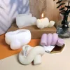 Craft Tools Form for Candles Silicone Molds Body Candle Making Supplies 3D Mold Silis Molds Soap Products Wax Silicon Mold CRA4190731