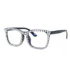 Lunettes de soleil femmes lunettes de lecture carrées Bling strass cristal noir diamant cadre lunettes Anti lumière bleue lecteur NXSunglasses2287586