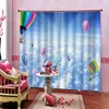 European blackout curtains 100% Printing 3D For Living Room Bedroom Hotel Home KTV landscape Curtain Decoration