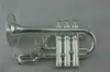 High Grade professional silver plating Piccolo Trumpet