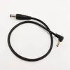 Cavi DC Cord da maschio DC da 3,5x1,35 mm angolato a 90 gradi a DC-5,5x2,1 mm cavo dell'adattatore di alimentazione maschile di circa 30 cm/10pcs