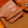 Vip high-end completo feito à mão personalização privada luxo designer bolsa bolsa superior qualidade autêntica feito à mão togo epsom importação de couro