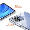 3D Airbag Shockproof Silicone Phone Cases For Xiaomi Mi 11 Lite 11i 11X 11T Pro Ultra Thin Soft Back Cover Camera Protect Shell