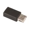 USB 2.0タイプAメスからマイクロ5ピンBメスアダプタープラグコンバーター充電データ送信コネクタ