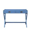 ACME Amenia Pisanie biurko, niebieski wykończenie 93000 Stół meblowy Table237U