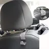 Gancio posteriore per seggiolino auto con strass Gancio con diamante bling Supporto per poggiatesta universale con schienale automatico Accessori interni per auto