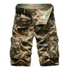 Camouflage Camo Cargo Shorts Men Mens Casual Male Loose Work Man Military Short Pants Plus Size 29-44 220318