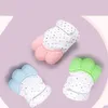 Luvas molares infantis Baby Silicone Dental Children's Silicone Toy Babys suprimentos Montessori Toys educacionais de madeira