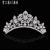 Cabeças de cabeceiras mais populares Crowns de moda no noiva da coroa brilhante para Tiaras Bride