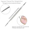 Il trattamento delle unghie dei piedi incarnite aggiornato imposta 8 pezzi tagliaunghie professionali per podologo per unghie laterali incarnite spesse