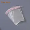 Gift Wrap Width 6cm Transparent Plastic Self Adhesive Bag Sealing Small Bags For Pen Jewelry Candy Packing Resealable GiftGift