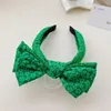 New Fashion Women Bandband Big Bowknot Headswear for Adult Flower Flower Turban Headress