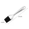 BBQ Tools Barbecue Brush With Stainless Steel Hollow Handle Creative Oil Brushes Barbecue Tool Silicone Sweeper