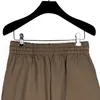 Men's Plus Size Shorts with cotton printing and embroidery,Triangle iron 100% replica of European sizeCotton shorts e3t