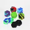 Anti -aanbak potten wax containers 26 ml zeshoekige honing bijen siliconen container voedselkwaliteit pottengereedschap opslagpotpotje oliehouder verdamping