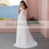 Other Wedding Dresses A-Line Tulle Sweetheart Gowns 2022 Elegant Off The Shoulde Sweep Train Embroidery Bridal Vestido De NoviaOther