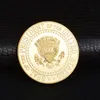 Trump 2024 Recaptures U.S. Coins Arts Pièce commémorative en relief tridimensionnel double face