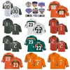 NCAA Football College Miami Hurricanes Jerseys 1 Deriq King 23 Camron Harris 2 Donald Chaney Jr 7 Xavier Restrepo 5 Keyshawn Smith 11 Charleston Rambo University Men