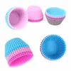 Silicone Muffin gâteau Cupcake tasse gâteau moule étui ustensiles de cuisson moule plateau cuisson Jumbo