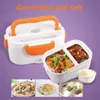 Dinnerware Sets Electric Lunch Box Heater Warmer Container Stainless Steel Travel Car Work Heating Bento US Plug