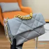 2022SS Women Luxury Designer Shoulder Bag Fashion Classic Flap Diamond Lattice Quilted Crossbody Gold Chain Large Capacity Multi Pochettes Cosmetic Coin Purse