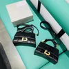 2022 Handväskor Kvinnor Designer Väskor Fashion Crocodile Pattern Shopping Bag Lady Luxury Crossbody Shiny Style Shoulder Bag Ins High Quality Logo BB637
