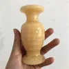 Oggetti decorativi Figurine Folk Crafts Afghanistan Giada Vase Natural Jasper Quartz Cristallo di guarigione per la decorazione della casa decorativa