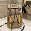 Designer-Rucksack, Luxus-Marken-Geldbörse, Rucksäcke mit doppelten Schultergurten, Damen-Geldbörse, Echtleder-Taschen, Lady Plaid-Geldbörsen, Reisegepäck von der Marke 002