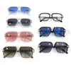 New Fashion Men German Design Germans Sunglasses 6004 Square Frame Eyewear بسيطة ومتعددة الاستخدامات مع علبة النظارات