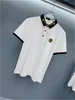 Luxe designer herenjurk Polo shirt ontwerp t-shirt zomer ademende losse heren en dames paar hop streetwear top mode 100% katoenen korte mouw m-3xl