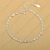 Fashion Simple Elegant Twisted Chain Bracelets Jewelry for Woman Wave Anklet Gifts