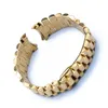 Bande d'extrémité cuved pour Rolex Watch for Oyster Perpetual Remplacez les bracelets de poignet 13 mm 17 mm 21 mm 21 mm Bracelet en acier inoxydable Bracelet Watch 220527