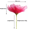 Weding Dekoracyjne kwiaty sztuczne largeskalowe lniane materiał Rose Berry Peony Flower Wedding Road Decorations4008010