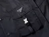 2022 catwalk new multi-pocket tooling style shirt jacket coat long-sleeved trench coat