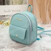 Mode Mini sac à dos femmes sac à bandoulière en cuir PU pour adolescents filles enfants multi-fonction petit sac dames sacs d'école