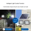 Podwójne lampy Solar Reflight 72LEDS 126LLES 160LLES 200LES Outdoor Solar Flood Lampka krajobrazowa z zdalnym sterowaniem dla Lawn Garden