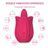 2023 Vibrateurs Femmes Langue Léchage Mini Vibrateur Rose Mamelon Clitoris Stimulateur Produits Pour Adultes 220610