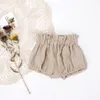 Bébé Mousseline Shorts Enfant En Bas Âge Ins Coton PP Shorts Garçons Casual Triangle Couches Pain Pantalon Filles D'été Bloomers Bourgeon Citrouille Infant Bloomer Slip Slip BA8091