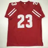 Mit GÜNSTIGEM, INDIVIDUELLEM New JONATHAN TAYLOR Wisconsin Red College-Fußballtrikot mit Nähten. Fügen Sie eine beliebige Namensnummer hinzu