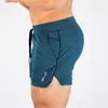 Men Bodybuilding Shorts Man Summer Gyms Workout Male Breathable Mesh Quick Dry Sportswear Jogger Beach Short Pants 220608