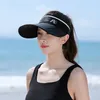 Kadın Güneş Koruyucu Boş Top Beyzbol Kapağı Anti-Ultraviyole Açık Big Edge Beach Hat Yaz Güneşlik Şapkası CX220325